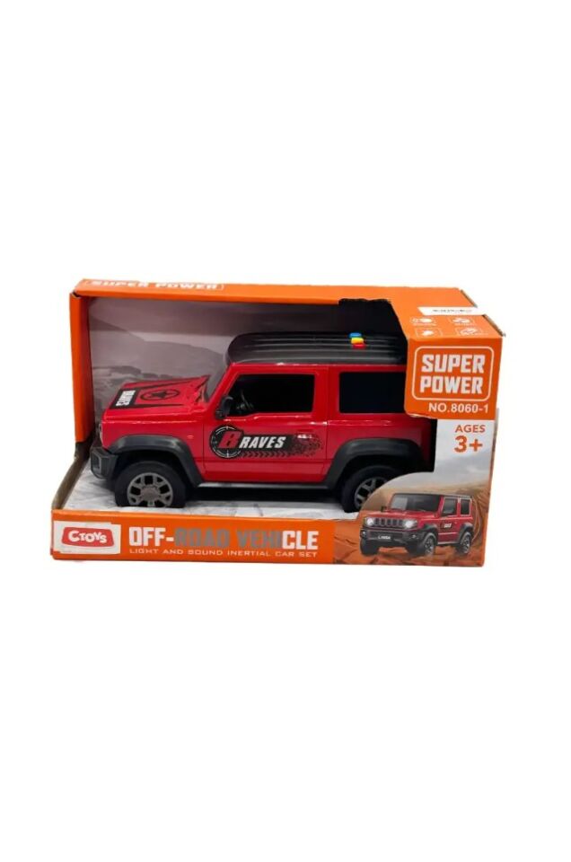 Sesli Ve Işıklı Modeli Araç 8060-1