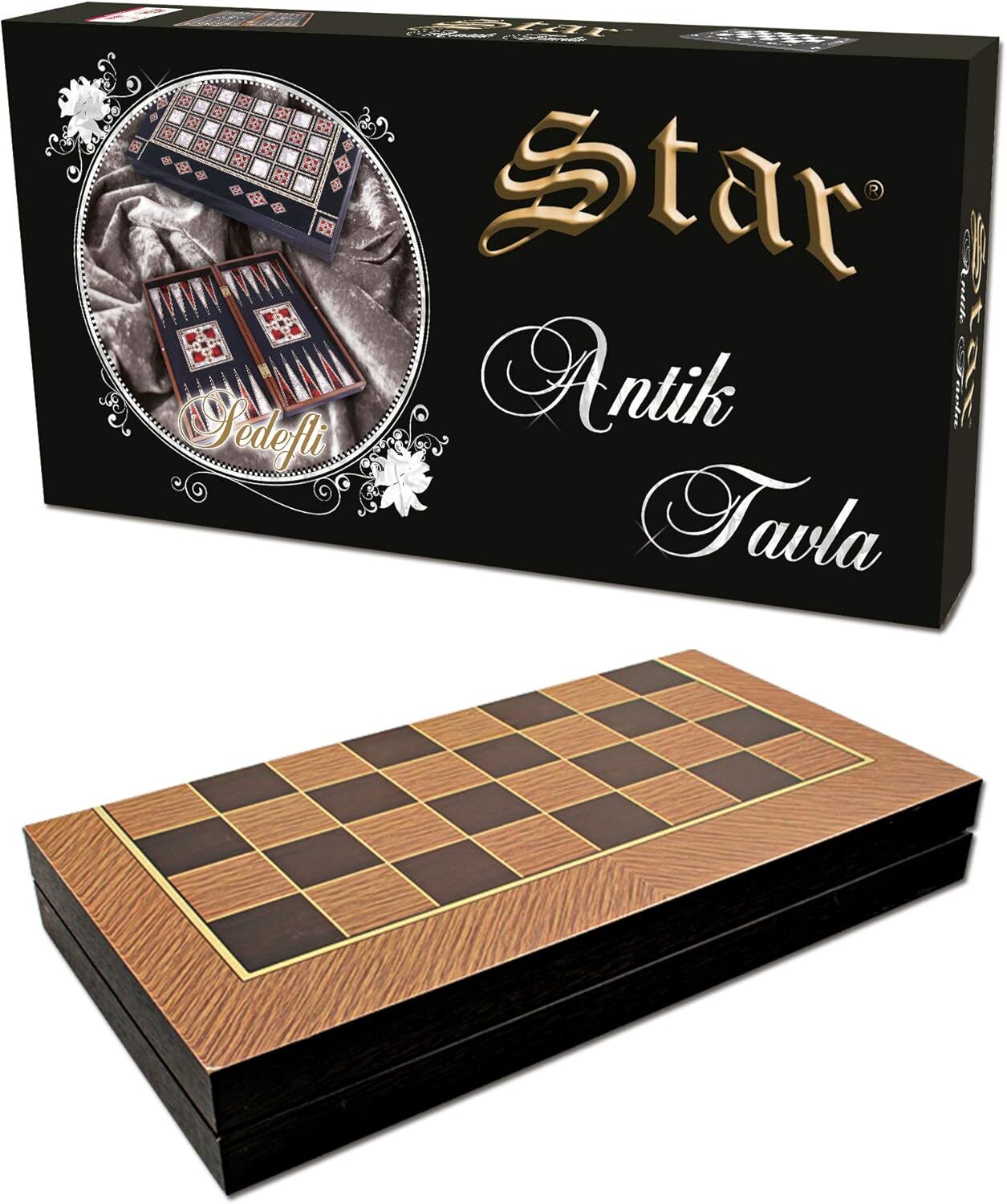 Star Polyester Antik Tavla Meşe