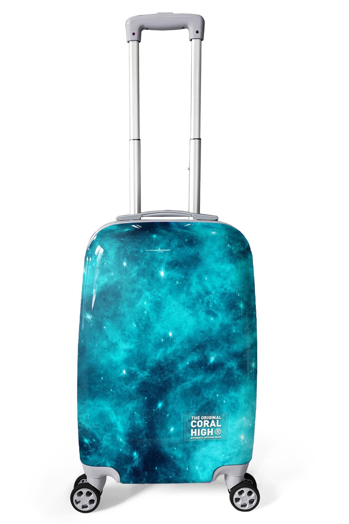 Yaygan Coral High Açık Mavi Valiz NO1 Set 16833