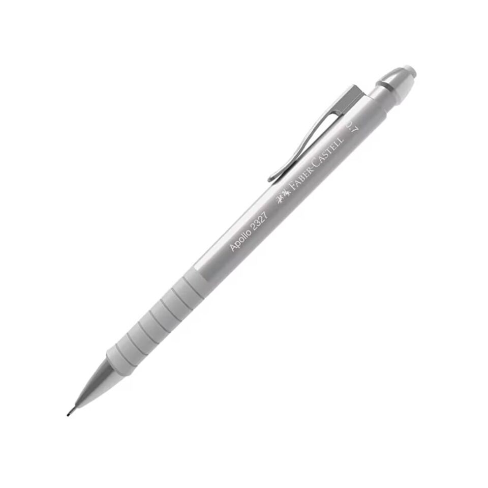 Faber-Castell Apollo Metalik Versatil 0.7 Mm Silver
