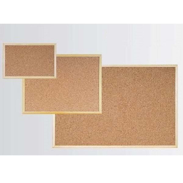 İnter 30x45 Ahşap Çerçeveli Duvara Monte Mantar Pano