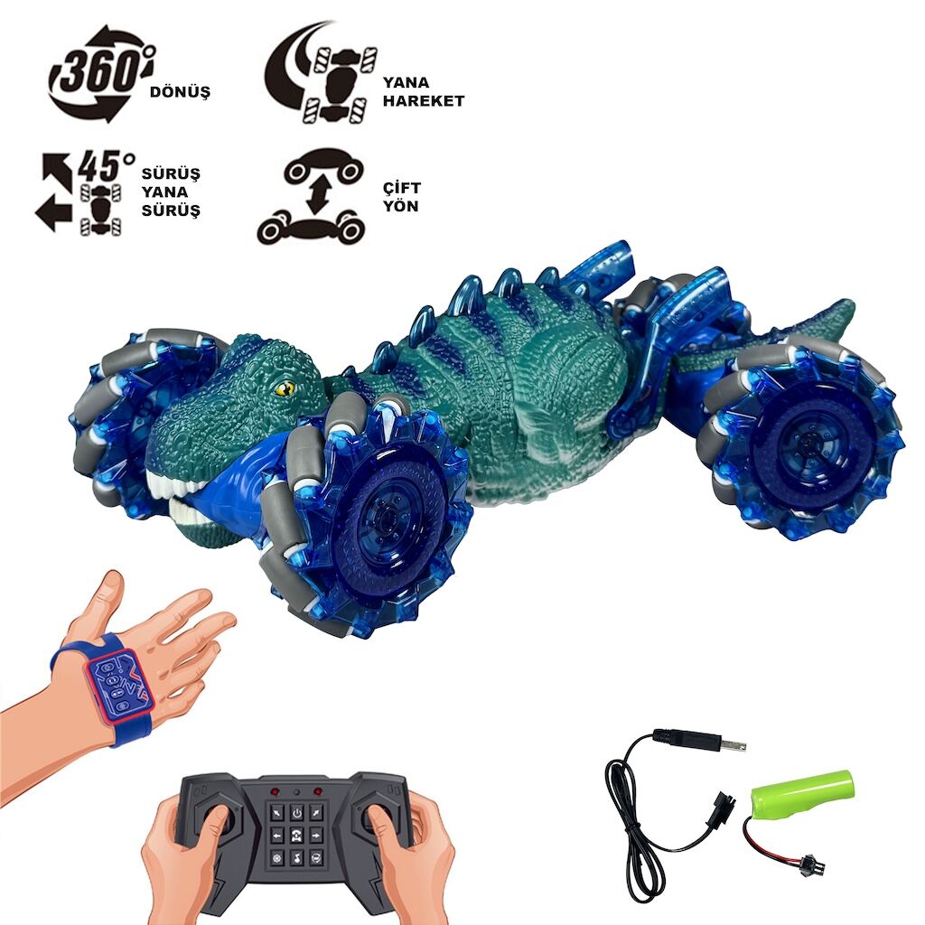 Vardem Bilekten Kontrol Şarjlı 2.4G Dinazor Araba