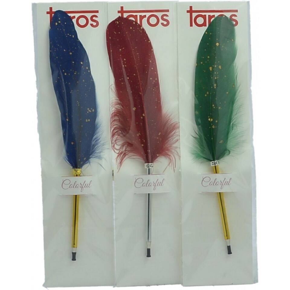 Taros Unick Color Vintage Dot Tüy Tükenmez Kalem