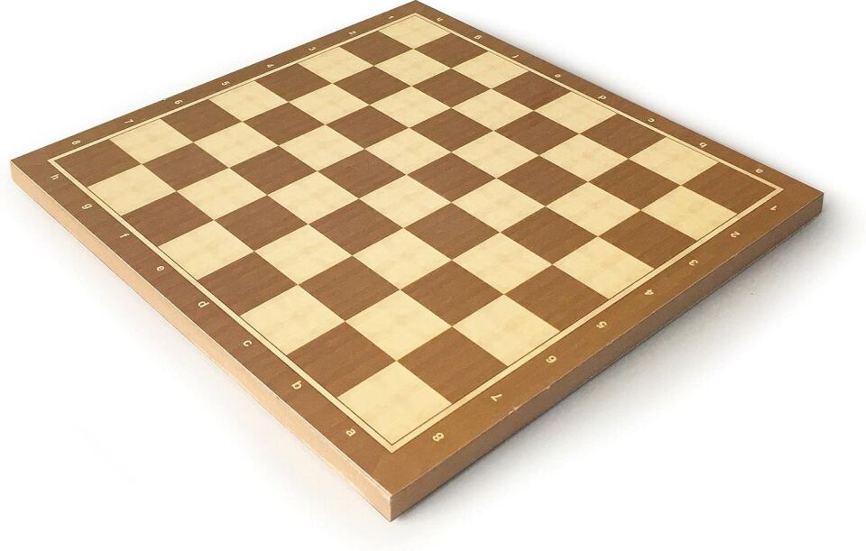 Star Satranç Sehpası Pol. Ceviz 29x29 Cm