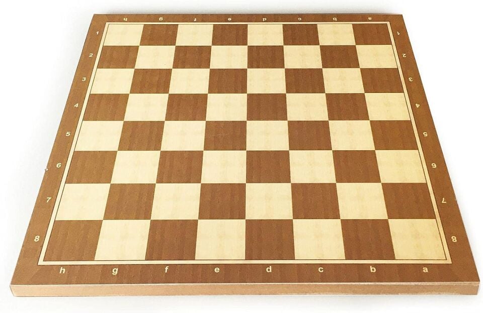 Star Satranç Sehpası Pol. Ceviz 29x29 Cm