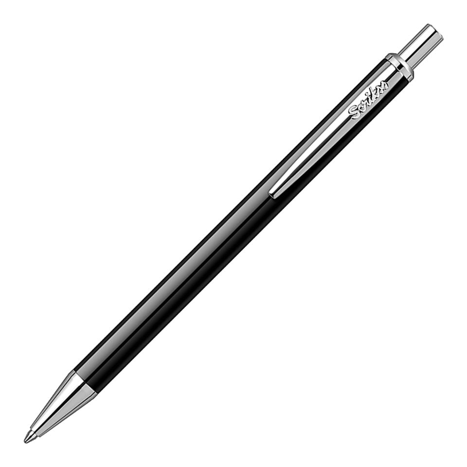 Scrikss 304 Tükenmez Kalem Siyah
