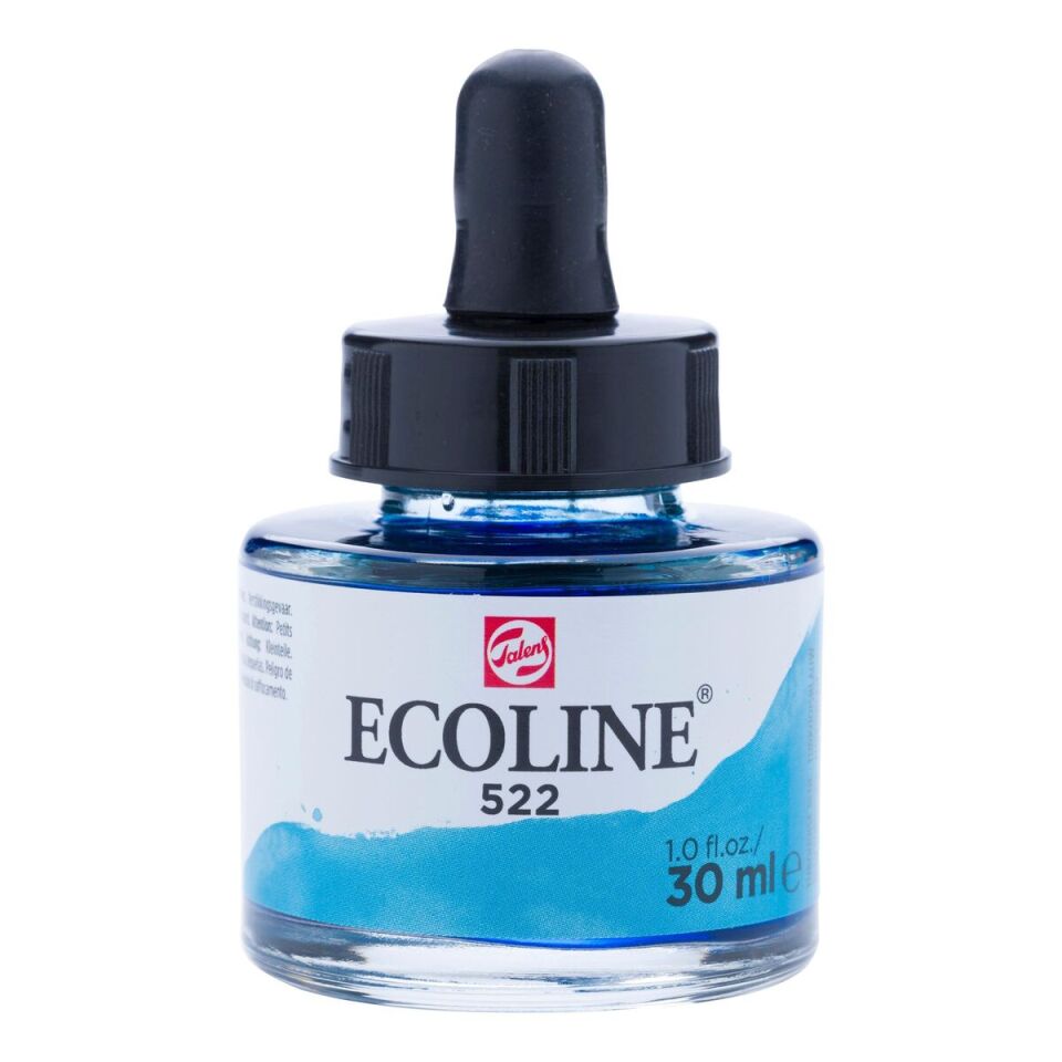 Ecoline Sıvı Suluboya 30 Ml Turquaz Blue