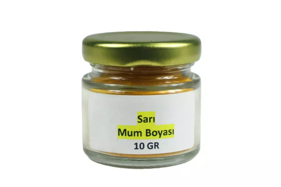 Kmy Sarı Toz Mum Boyası 10 Gr