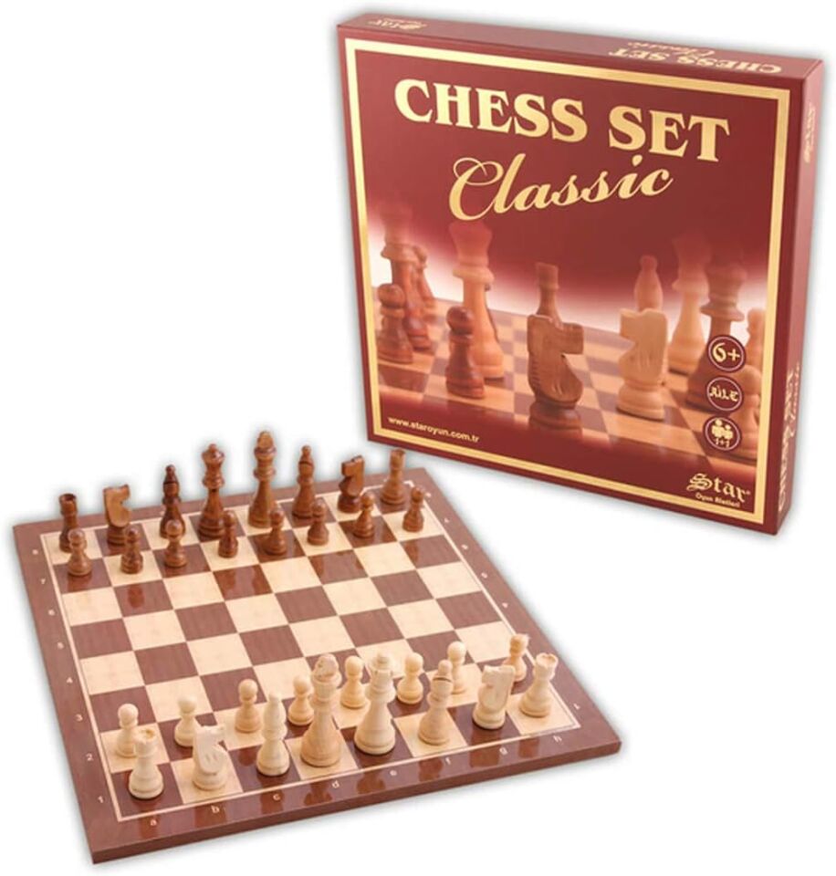 Star Chess Set Classıc Büyük