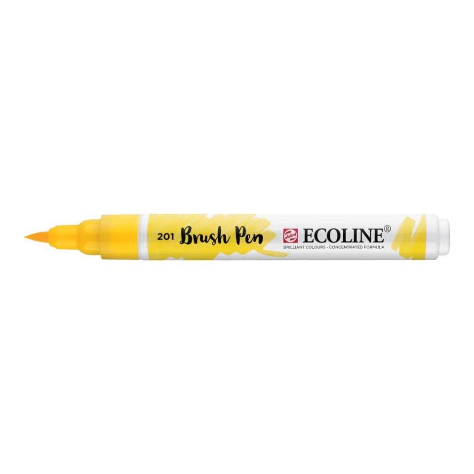 Ecoline Fırça Uçlu Kalem Light Yellow