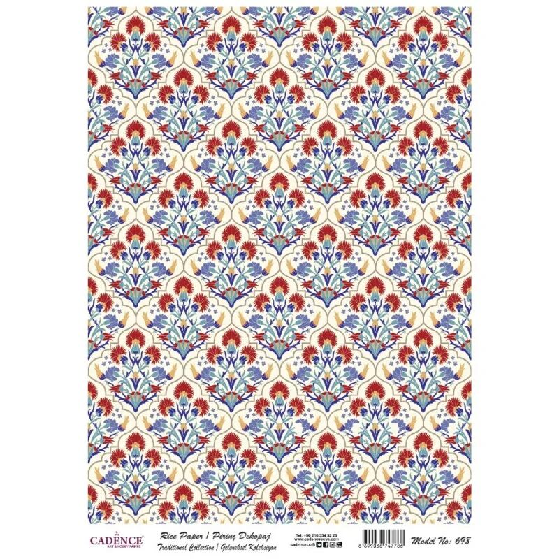 Cadence Pirinç Kağıt Geleneksel Seri Model 698 30x42