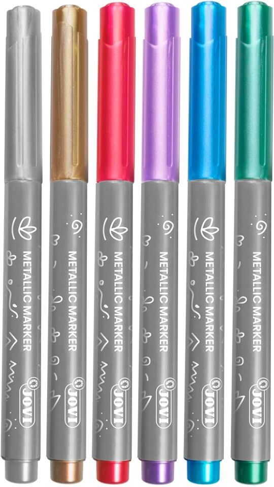 Jovi 1606M Decor Metalik Kalem 6 Renk