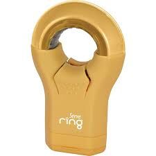 Serve Rıng Silgili Kalemtras Hardal Sarısı Tekli