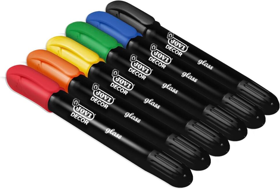 Jovi 1906 Decor Cam Kalemi 6 Renk