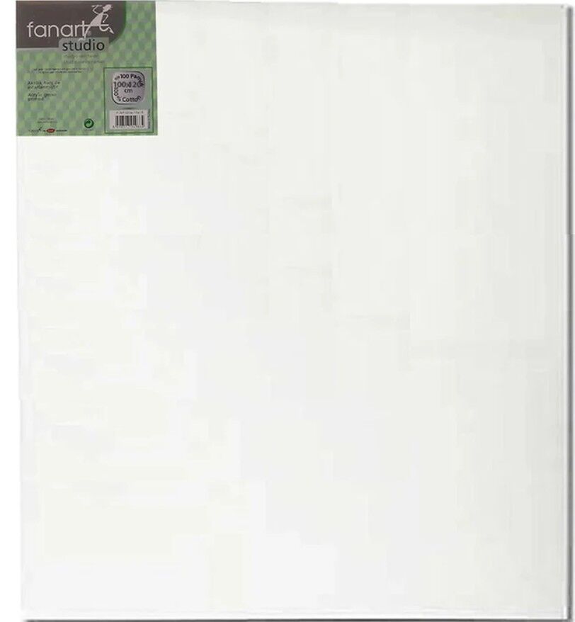 Fanart Studio Tuval %100 Pamuk 320 Gr 100x120 Cm