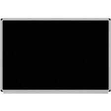İnter 60x90 Alüminyum Çerçeve Lamine Yüzey Duvara Monte Siyah Yazı Tahtası