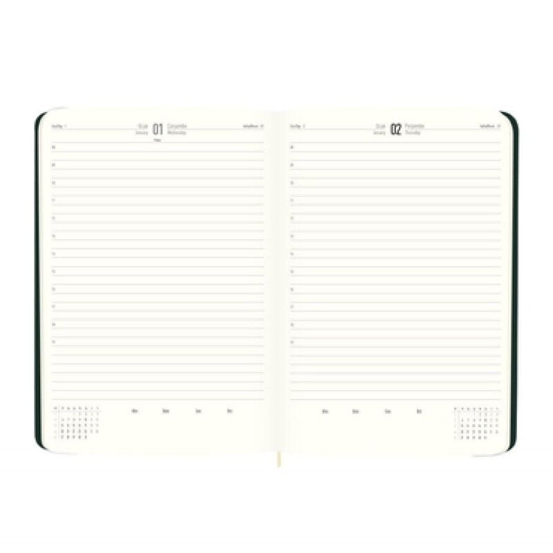 Keskin 2025-16x24 Günlük Termo Deri Ajanda Gri