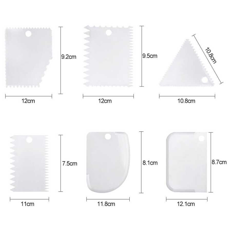 Rich Plastik Şekillendirici Set 6 Parça