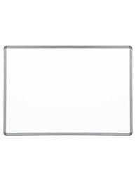 İnter 70x100 Alüminyum Çerçeve Laminant Yüzey Duvara Monte Beyaz Yazı Tahtası