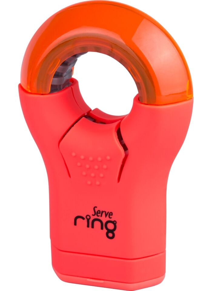 Serve Rıng Silgili Kalemtras Kırmızı Tekli