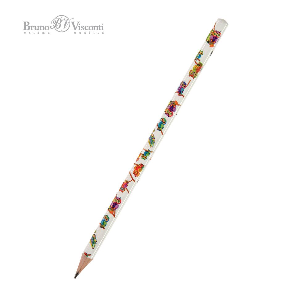 Bruno Visconti Kurşun Kalem Happygraphix Baykuş