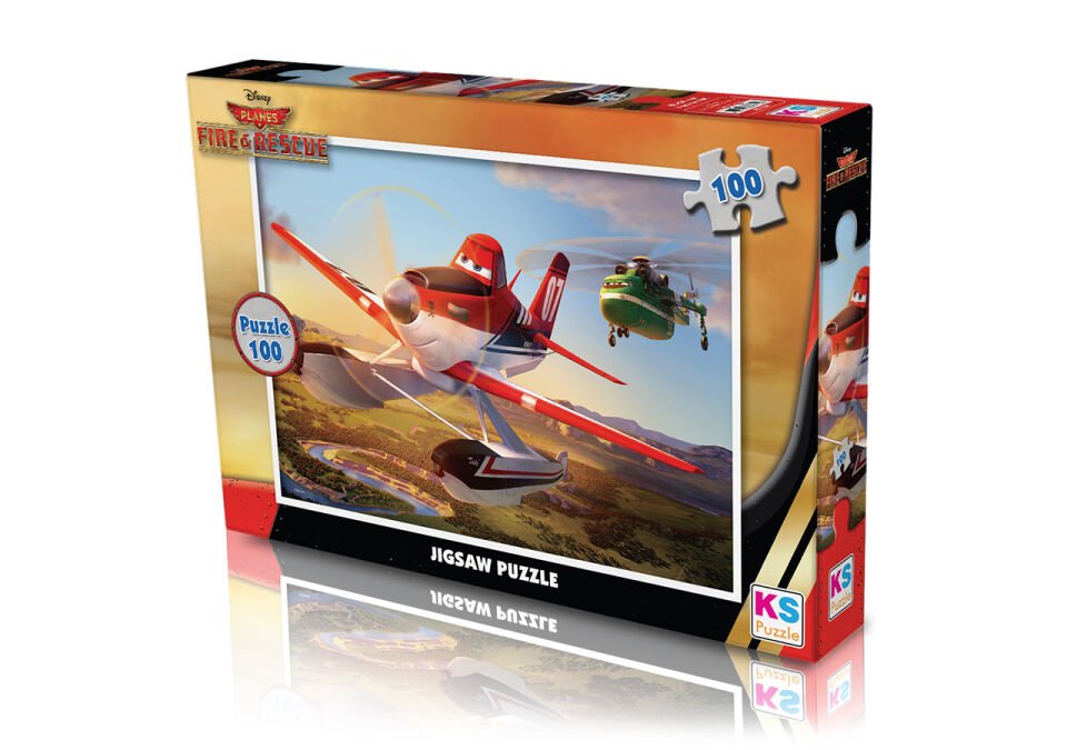 Ks Games 100 Parça Puzzle Planes