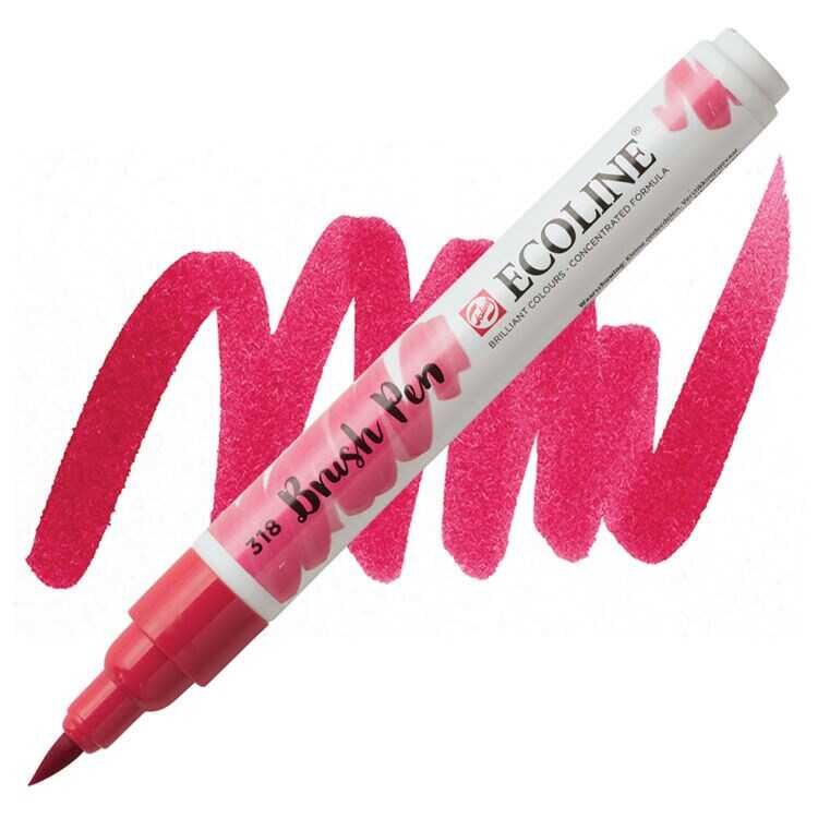 Ecoline Fırça Uçlu Kalem Carmine
