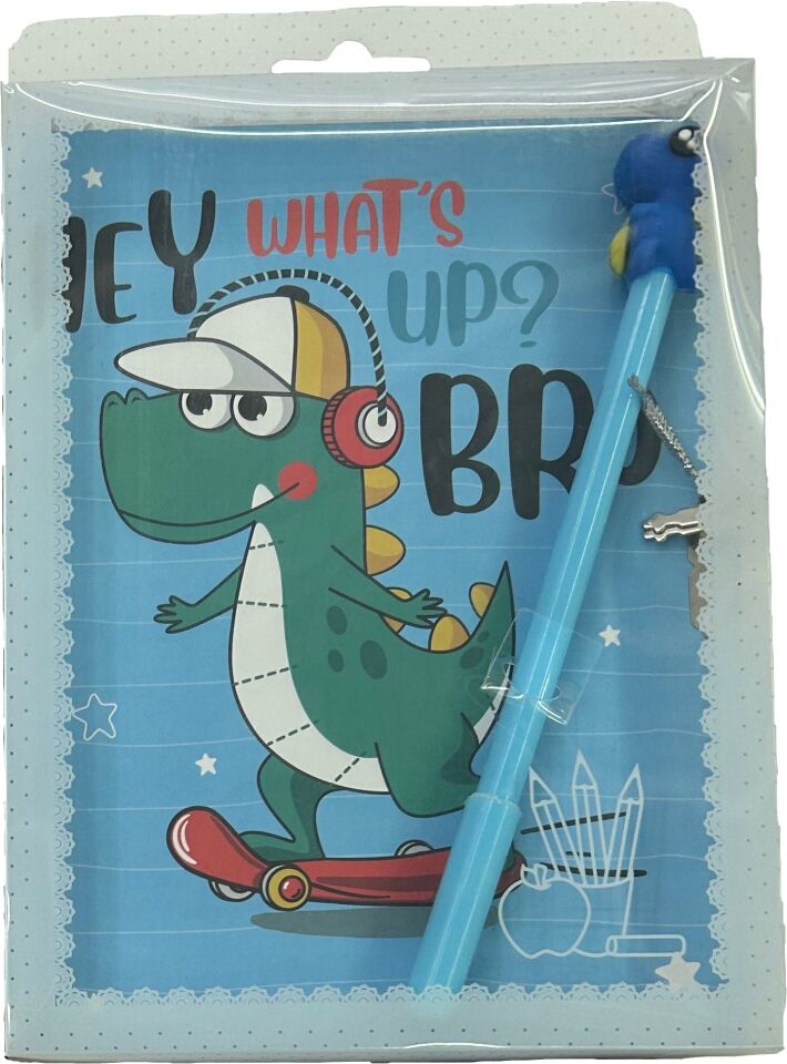 Taros Unick Color Dino Kalemlik Kilitli Hatıra Defreri