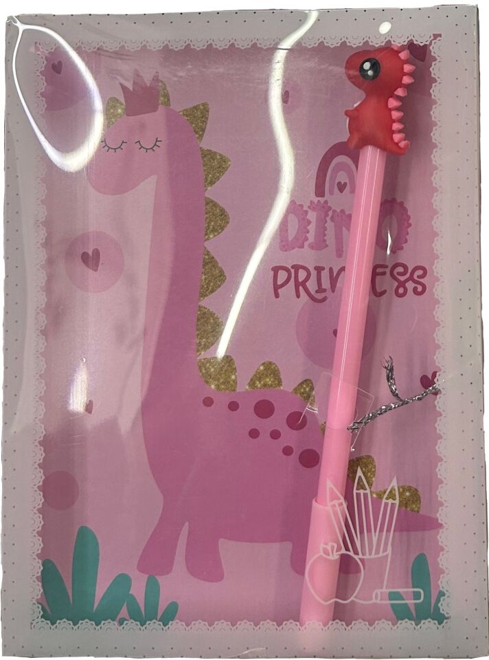 Taros Unick Color Dino Kalemlik Kilitli Hatıra Defreri