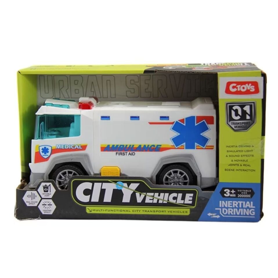 Sesli Ve Işıklı Ambulans