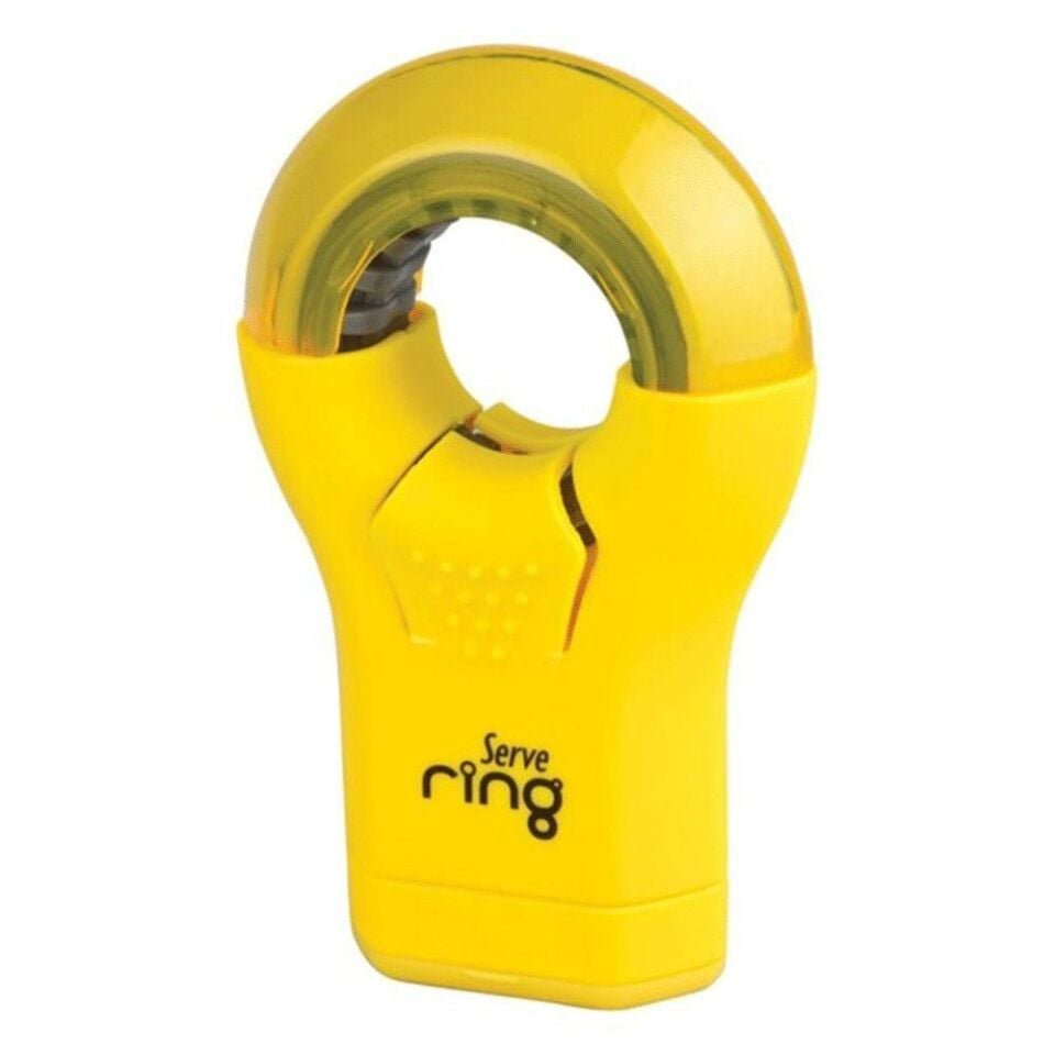 Serve Rıng Silgili Kalemtras Sarı Tekli