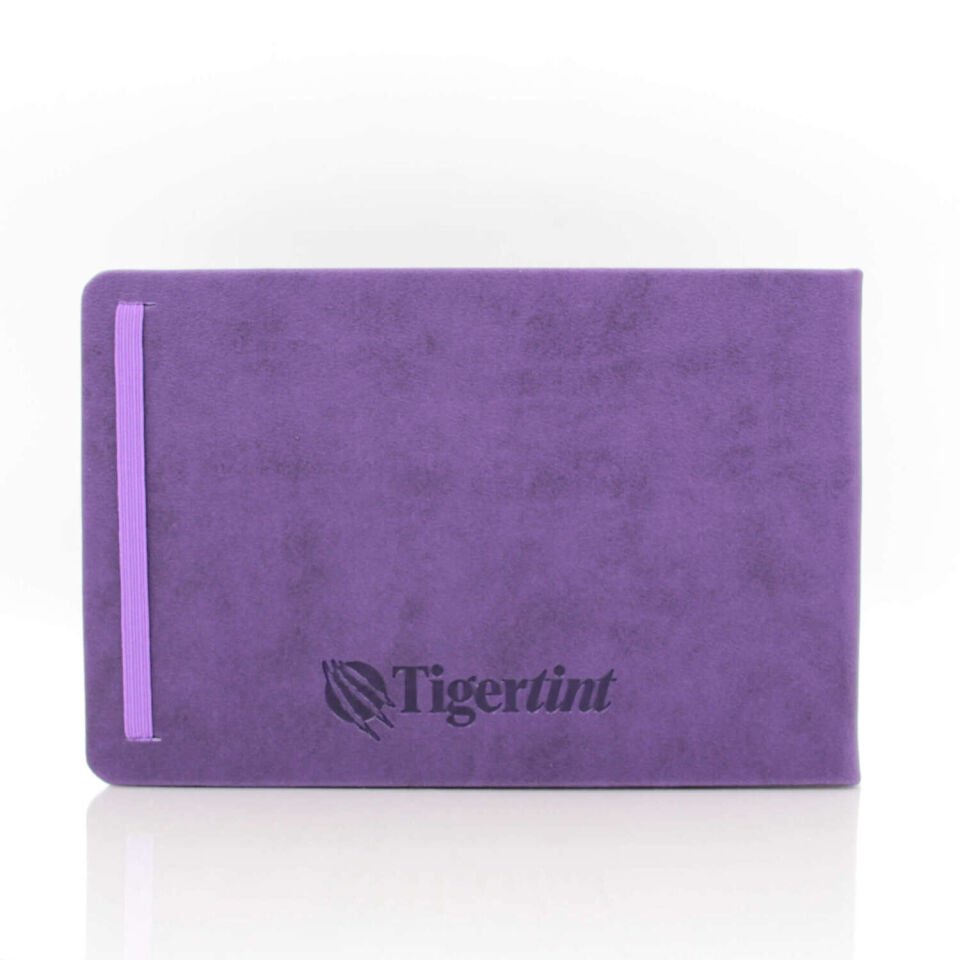 Güven Art Tigertint Eskiz Defteri Sert Kapak 140 Gr Yatay A5 80 Yaprak Mor