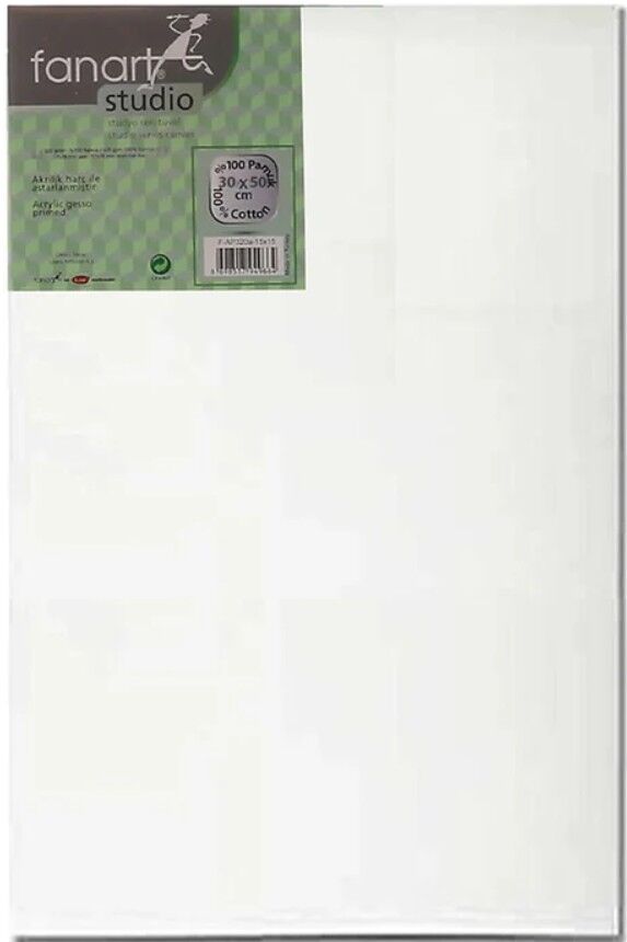 Fanart Studio Tuval %100 Pamuk 320 Gr 30x50 Cm