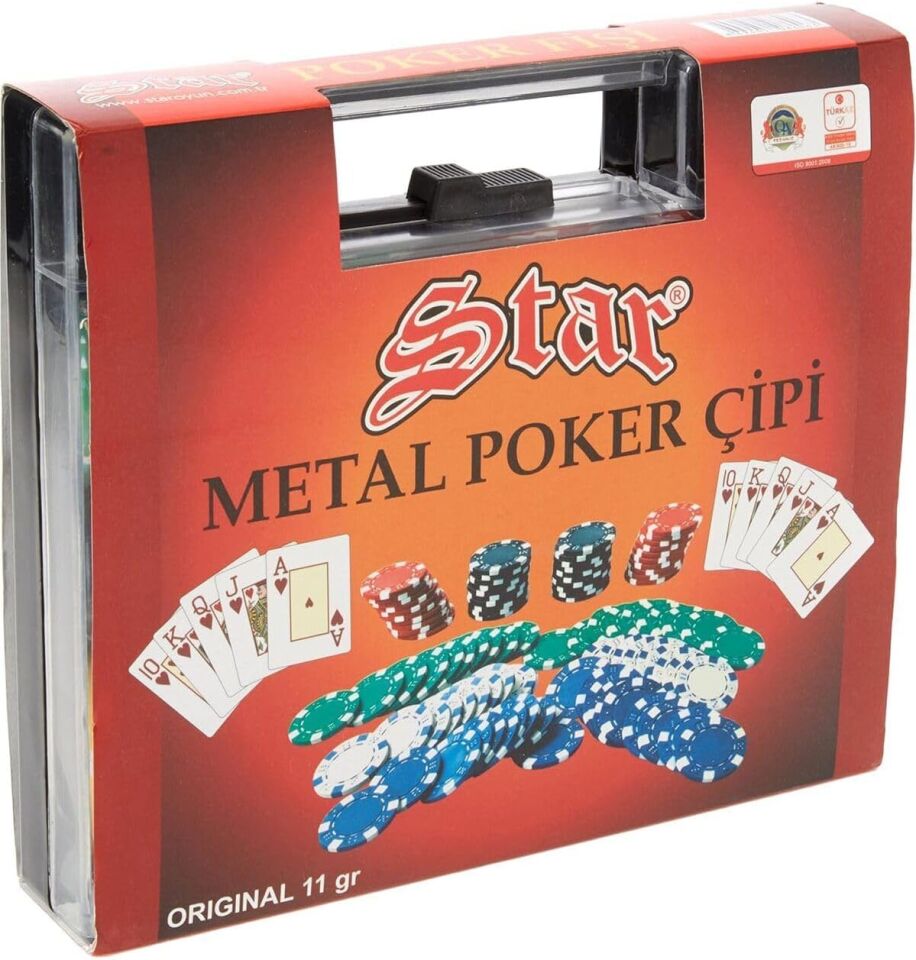 Star Poker Çipi 100 Lük Çanta