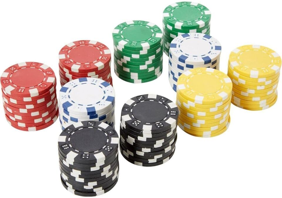 Star Poker Çipi 100 Lük Çanta