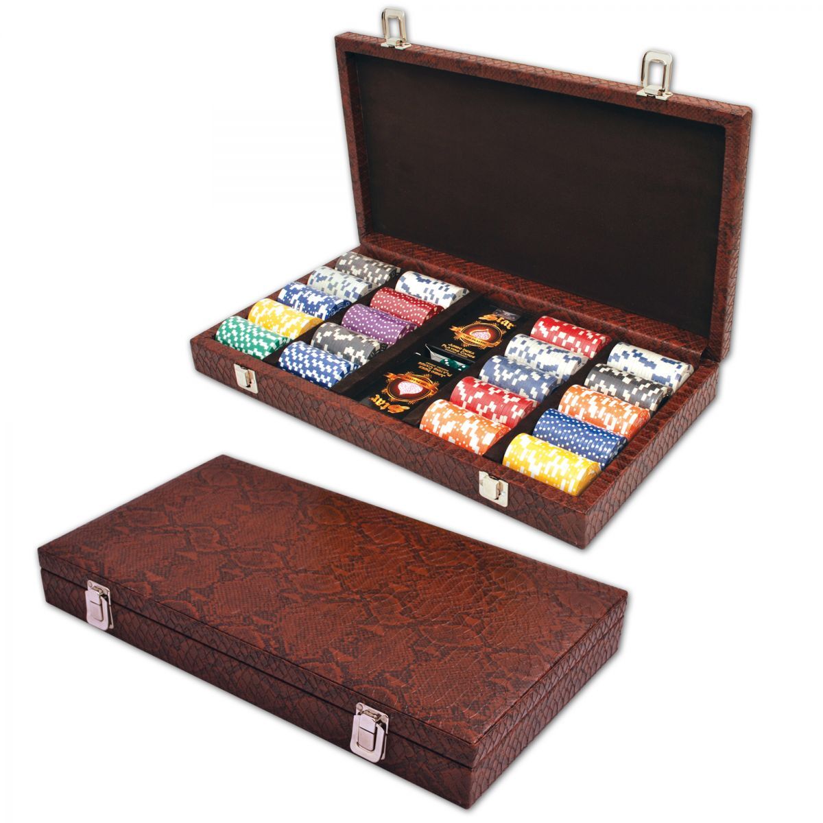 Star Deri Çanta 300 Lük Poker Çipi