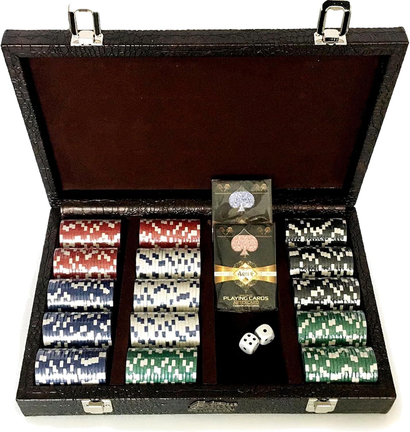 Star Deri Çanta 300 Lük Poker Çipi