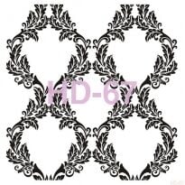 Cadence Home Decor Stencıl Hd-067 45X45