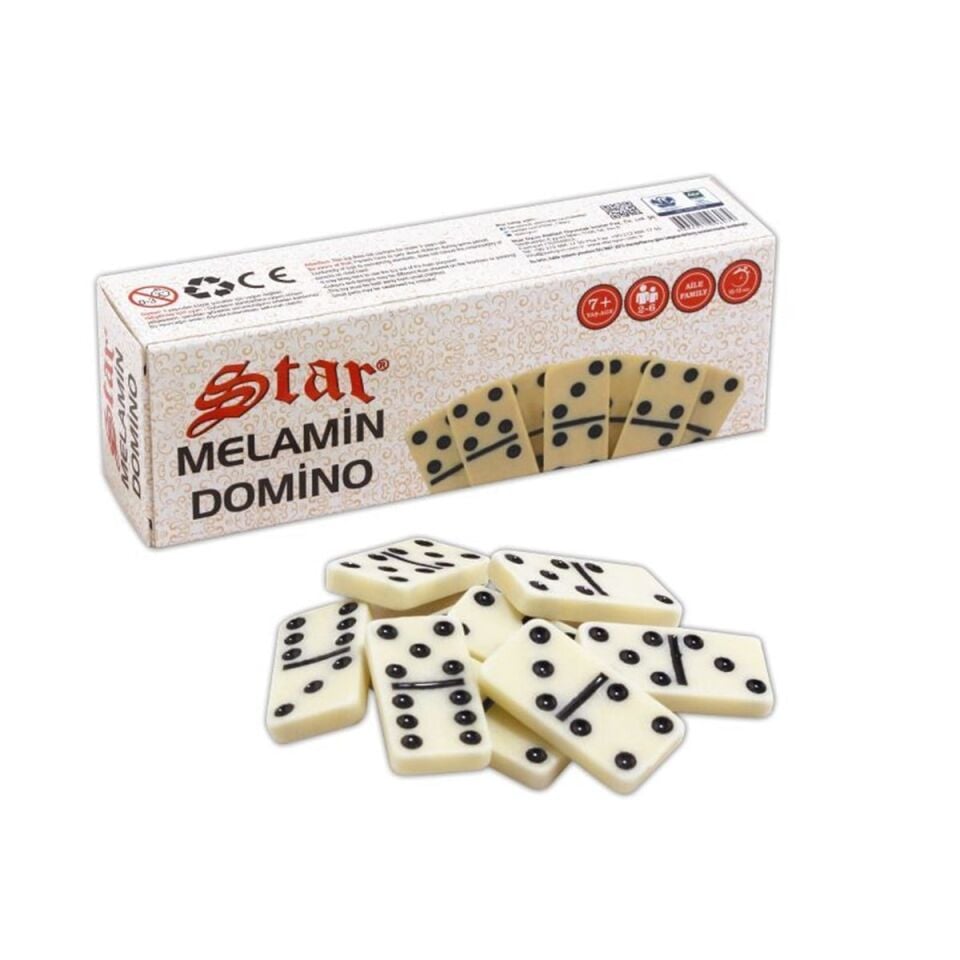 Star Domino Melamin ( Plastik Kutulu )