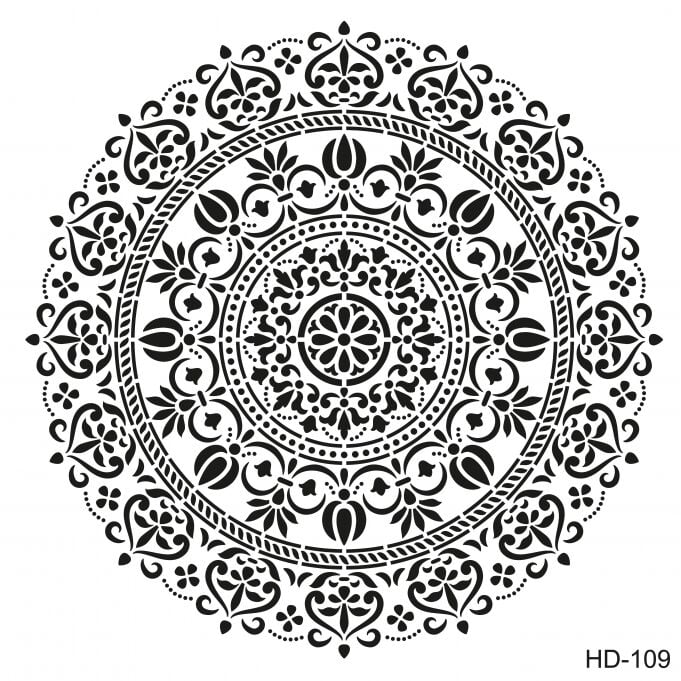 Cadence Home Decor Stencıl Hd-109 45X45
