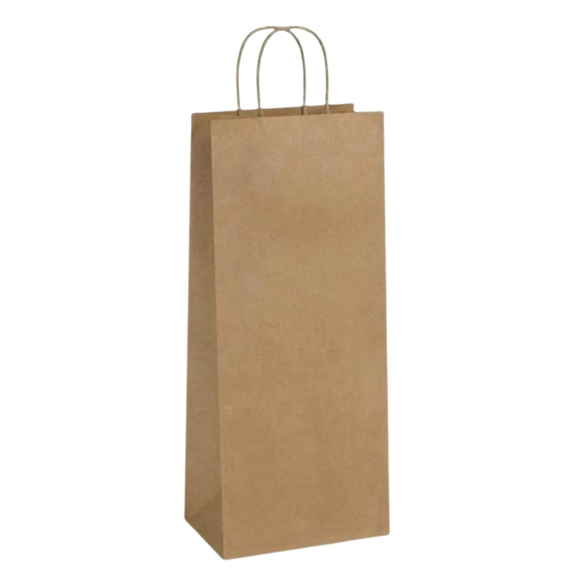Astaş Şişe Boy Çanta 12x38 Kraft