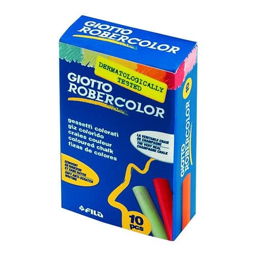Giotto Robercolor Tebeşir 10 Lu Kutu Karışık Renkler