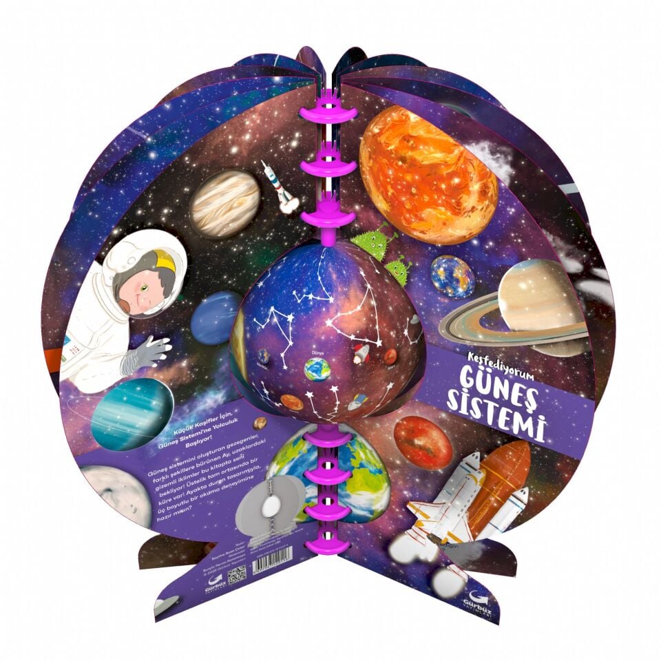 Gürbüz 11 Cm Kitap Güneş Sistemi