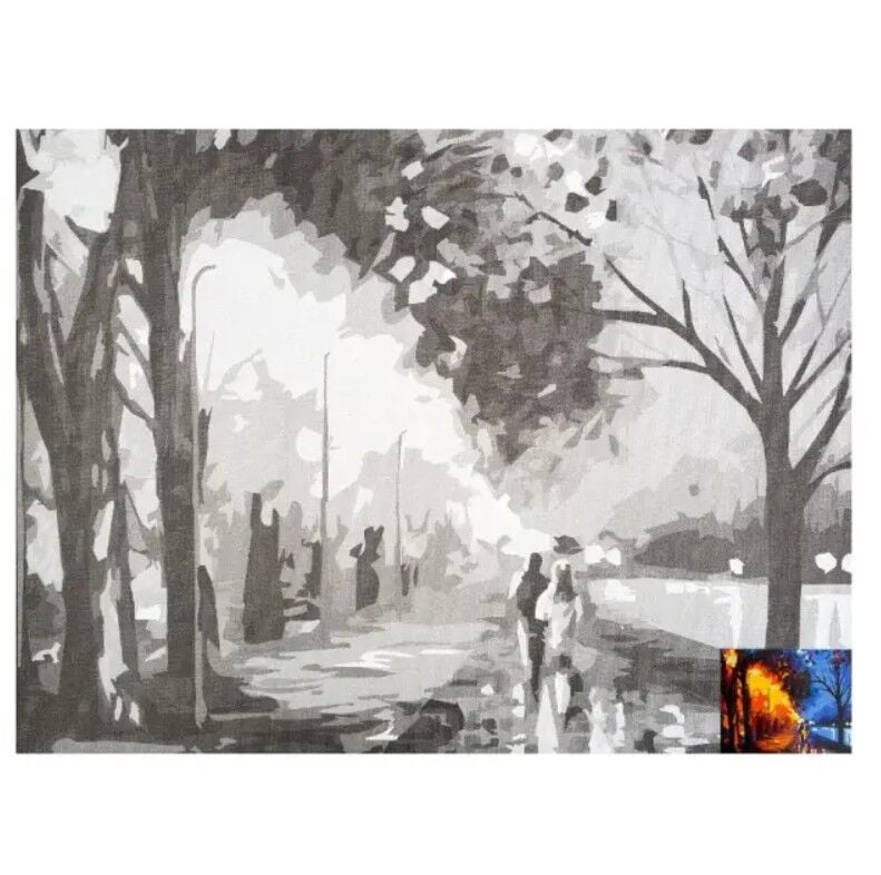 Güven Art St Petersburg Desenli Tuval 30x40 Cm Autumn Walk