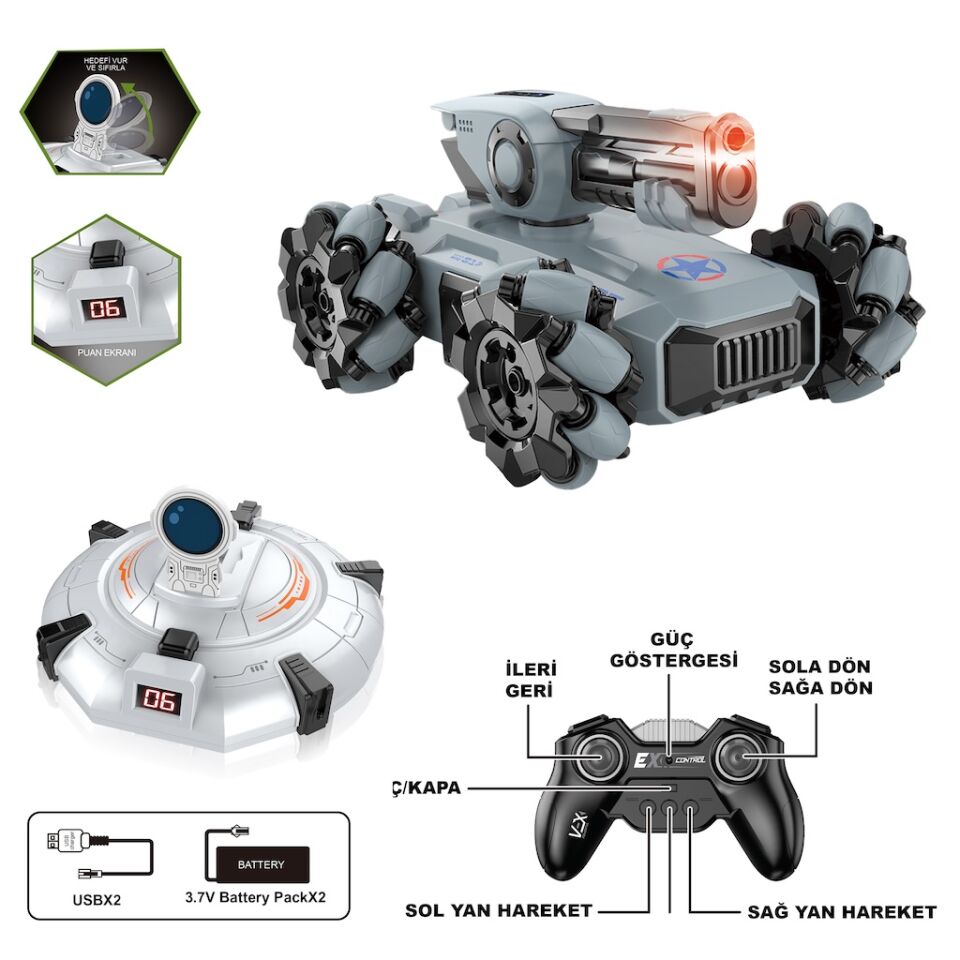 Vardem Ufo Avcısı Akrobatik Araba