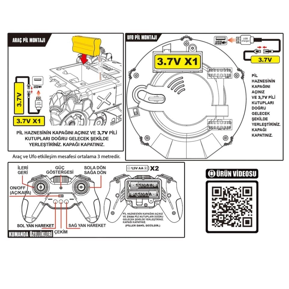 Vardem Ufo Avcısı Akrobatik Araba