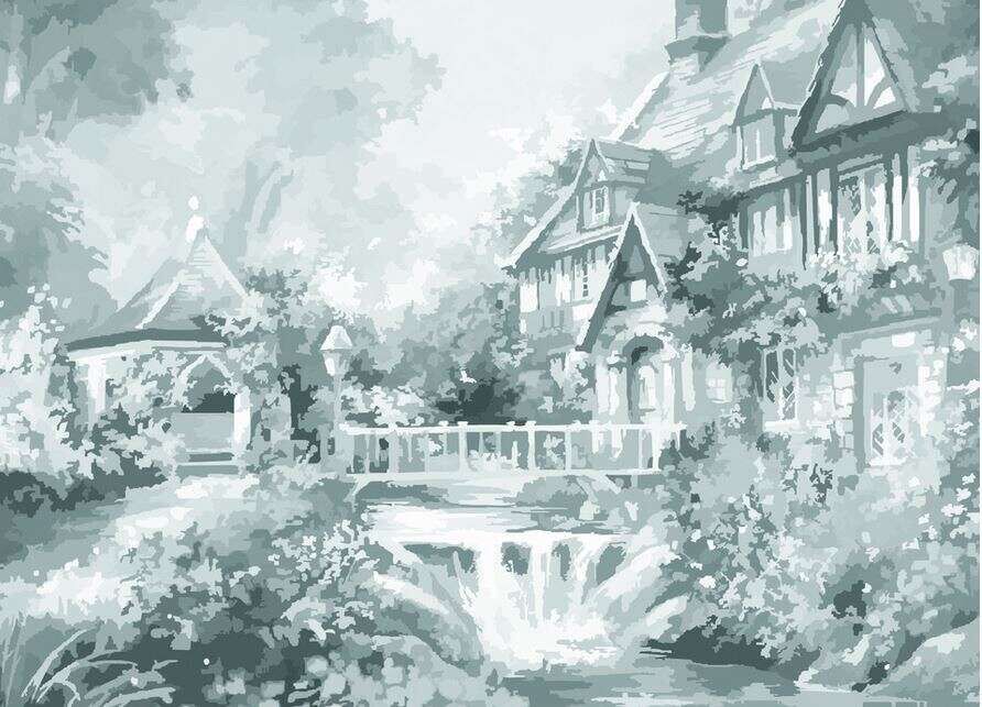 Güven Art St Petersburg Desenli Tuval 30x40 Cm Garden 141757