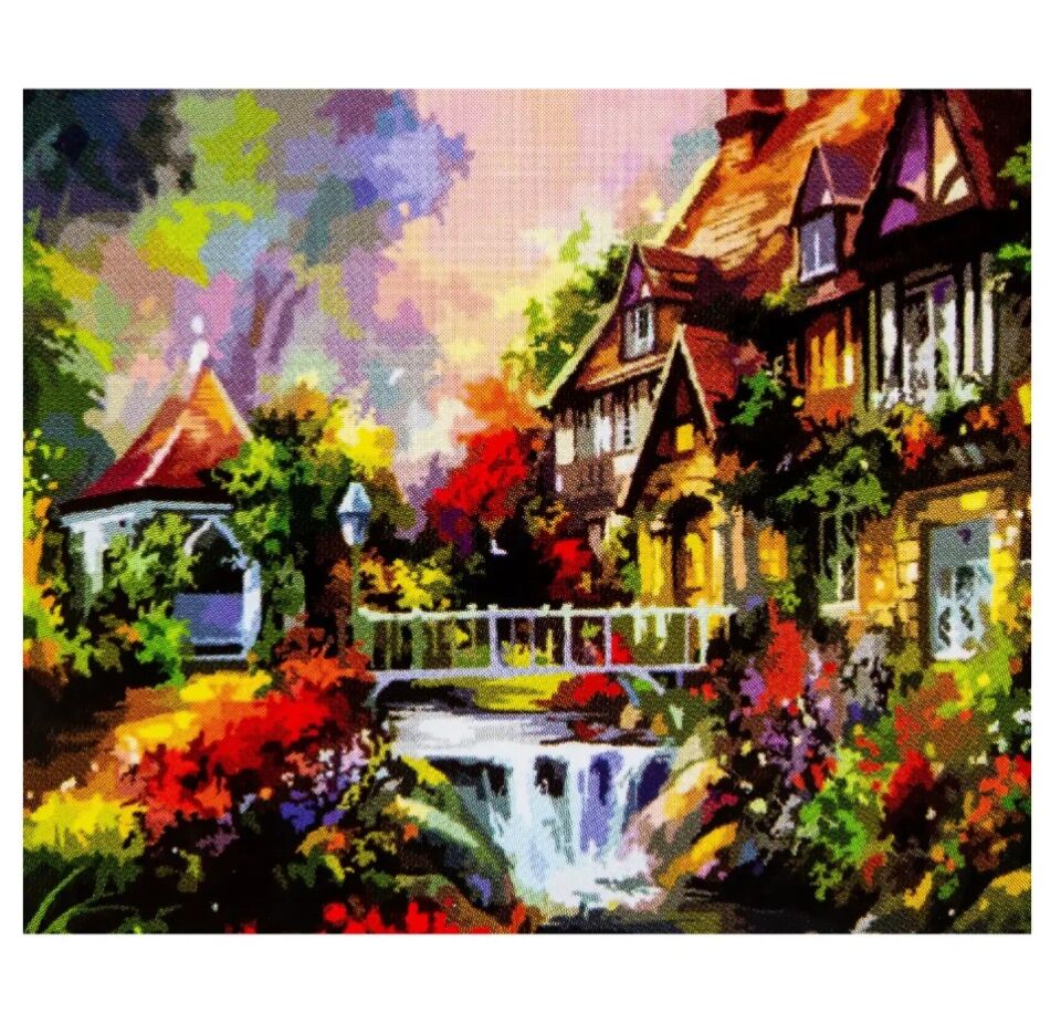 Güven Art St Petersburg Desenli Tuval 30x40 Cm Garden 141757