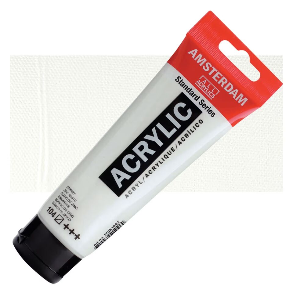 Amsterdam Standart Akrilik 120 Ml Zinc White