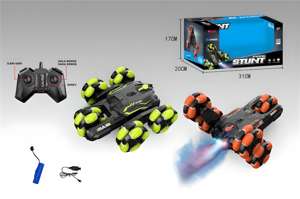 Sarj 5 Teker Buhar Atan Akr Araba